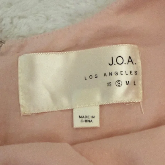 J.O.A. Blush Pink Garment - Picture 2 of 3